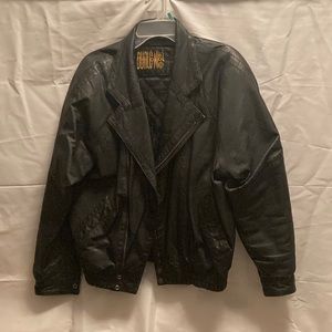 Vintage “Dual Control” Leather Jacket